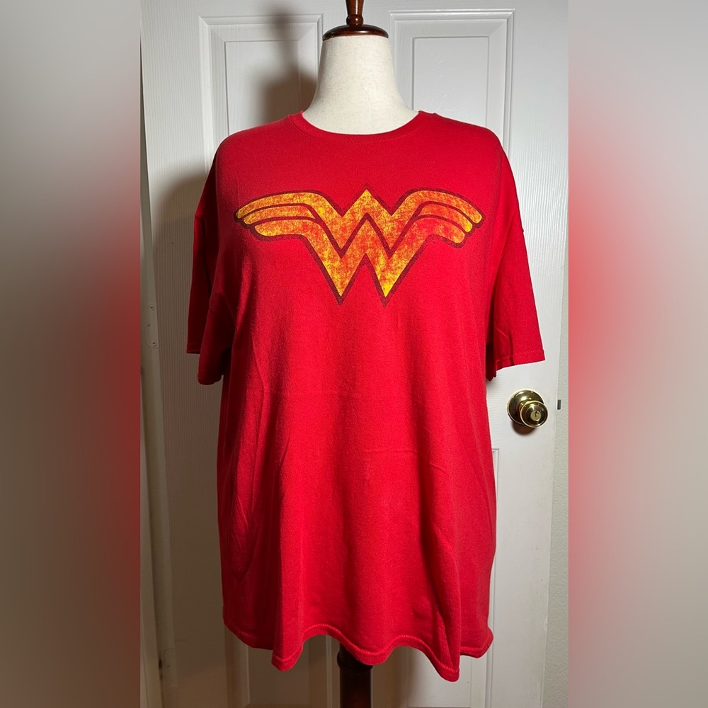 DC Comic Originals Red Wonder Woman T-Shirt